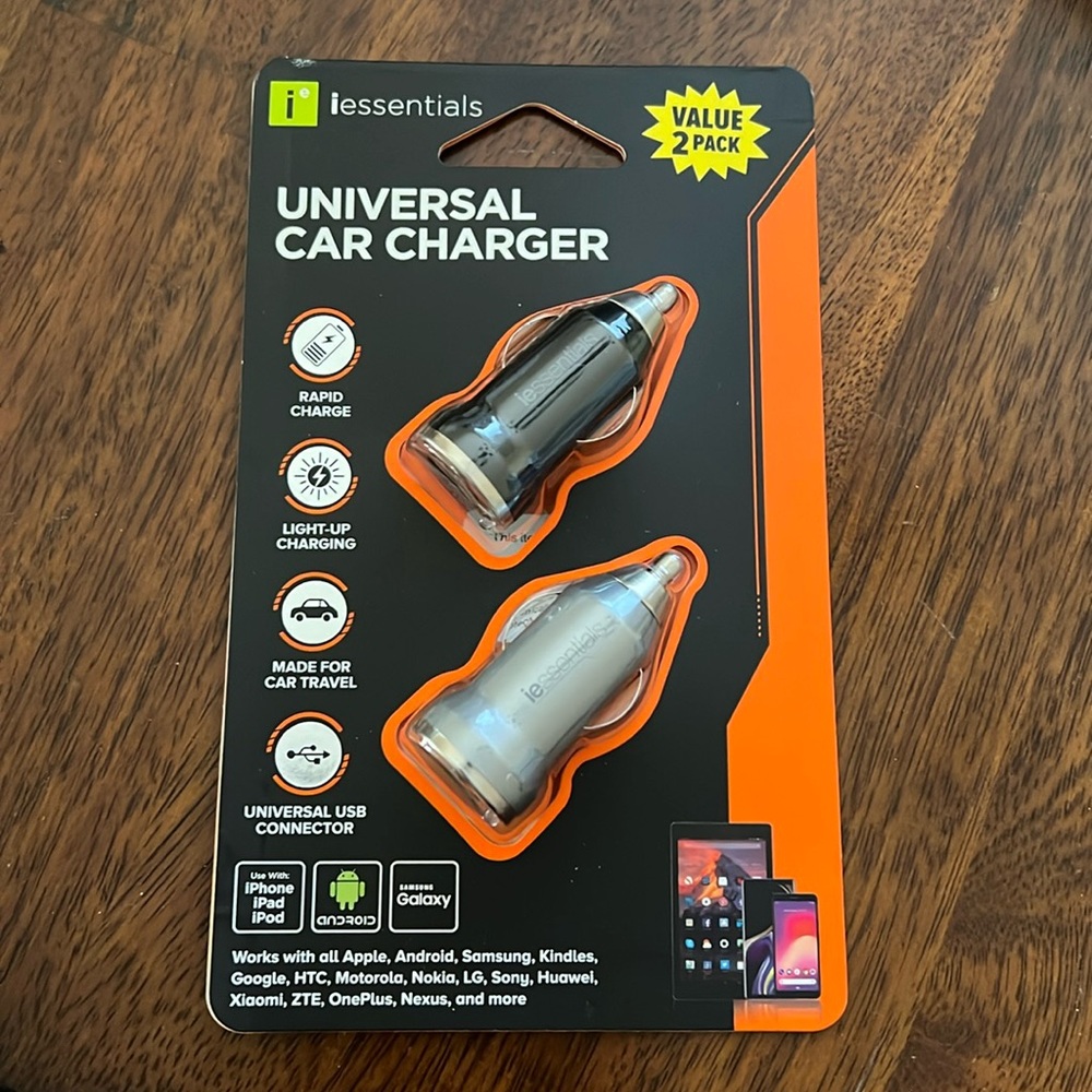 Universal Car Charger (2 pack)